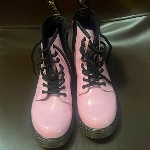 Pink Doc Martens for kids!!  Size 2 & barely worn!